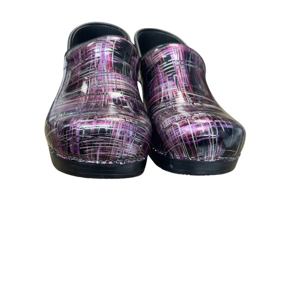 Dansko Professional womans pink black nursing clogs mules sz 9 SKU 9602 - Picture 13 of 15